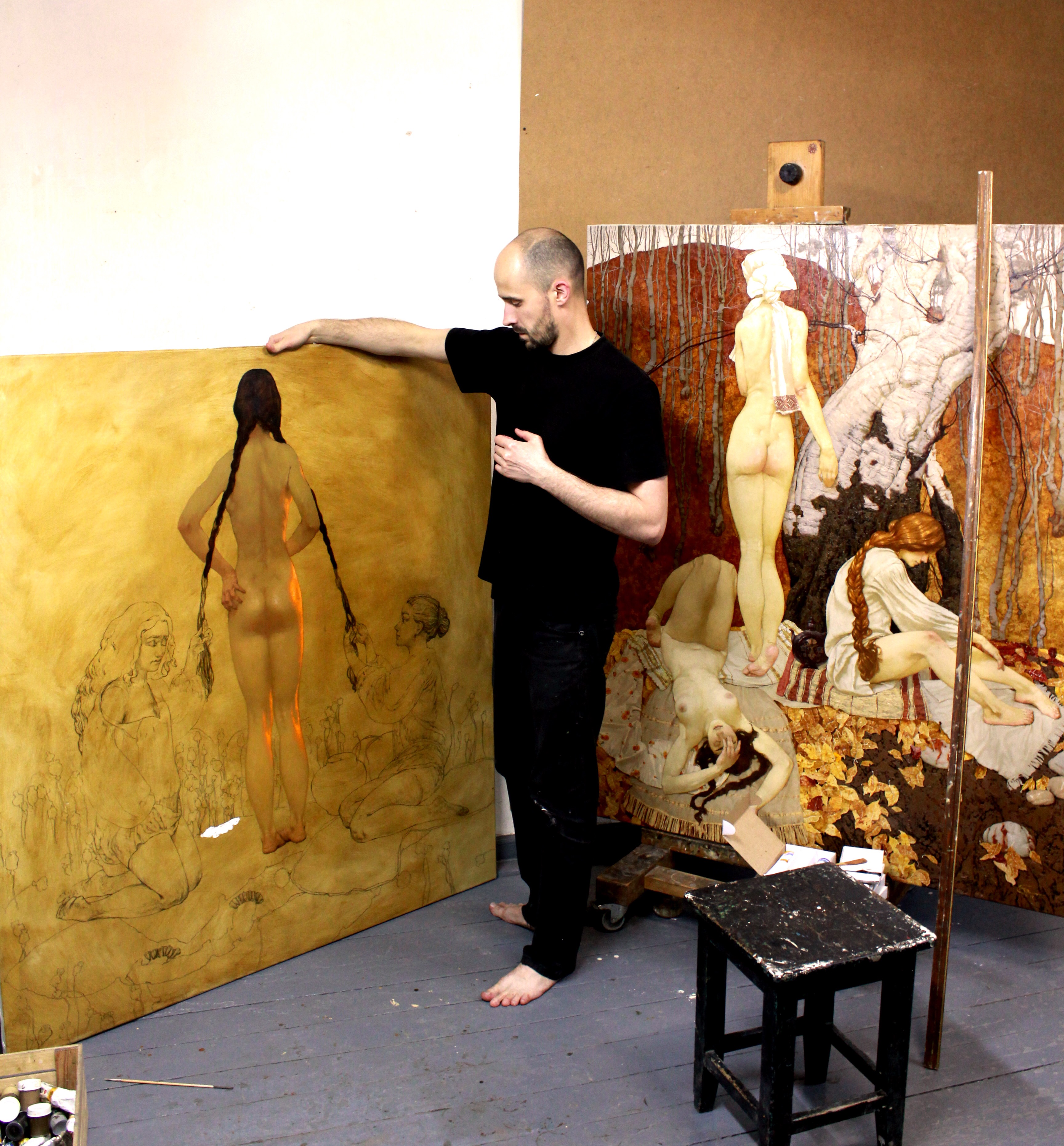 Portrait of Artem Rohovyi, who works in the Artist style (Kharkiv, Ukraine) Photo 3 of 6.