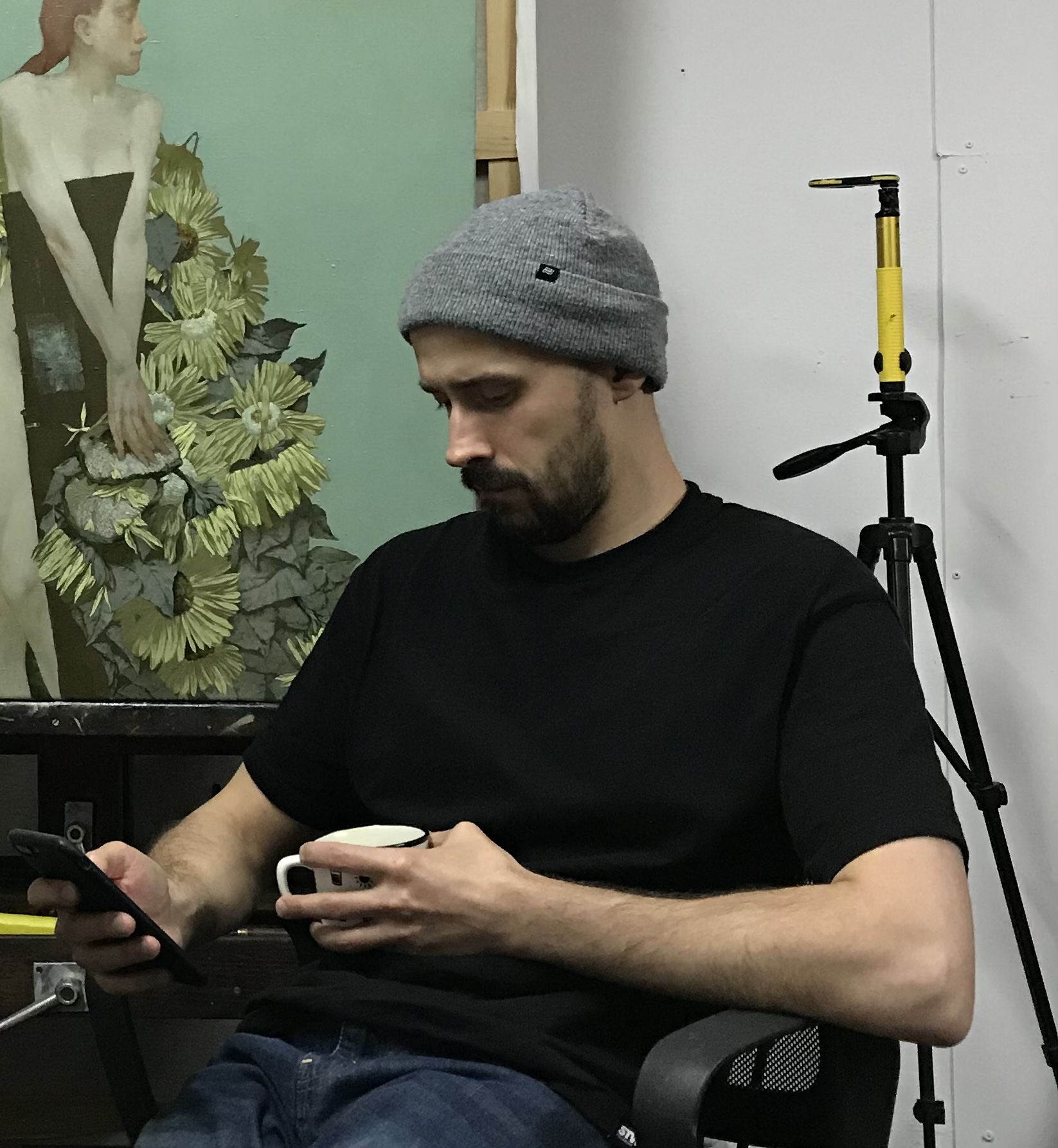 Portrait of Artem Rohovyi, who works in the Artist style (Kharkiv, Ukraine) Photo 2 of 6.
