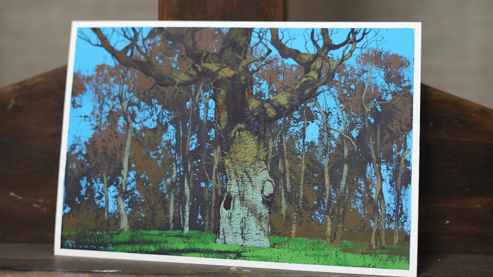 Image of Sketch 217 by Artem Rohovyi, size: 16x24 cm, made of Gouache,paper, Painting medium, from Kharkiv Photo 2 of 2.