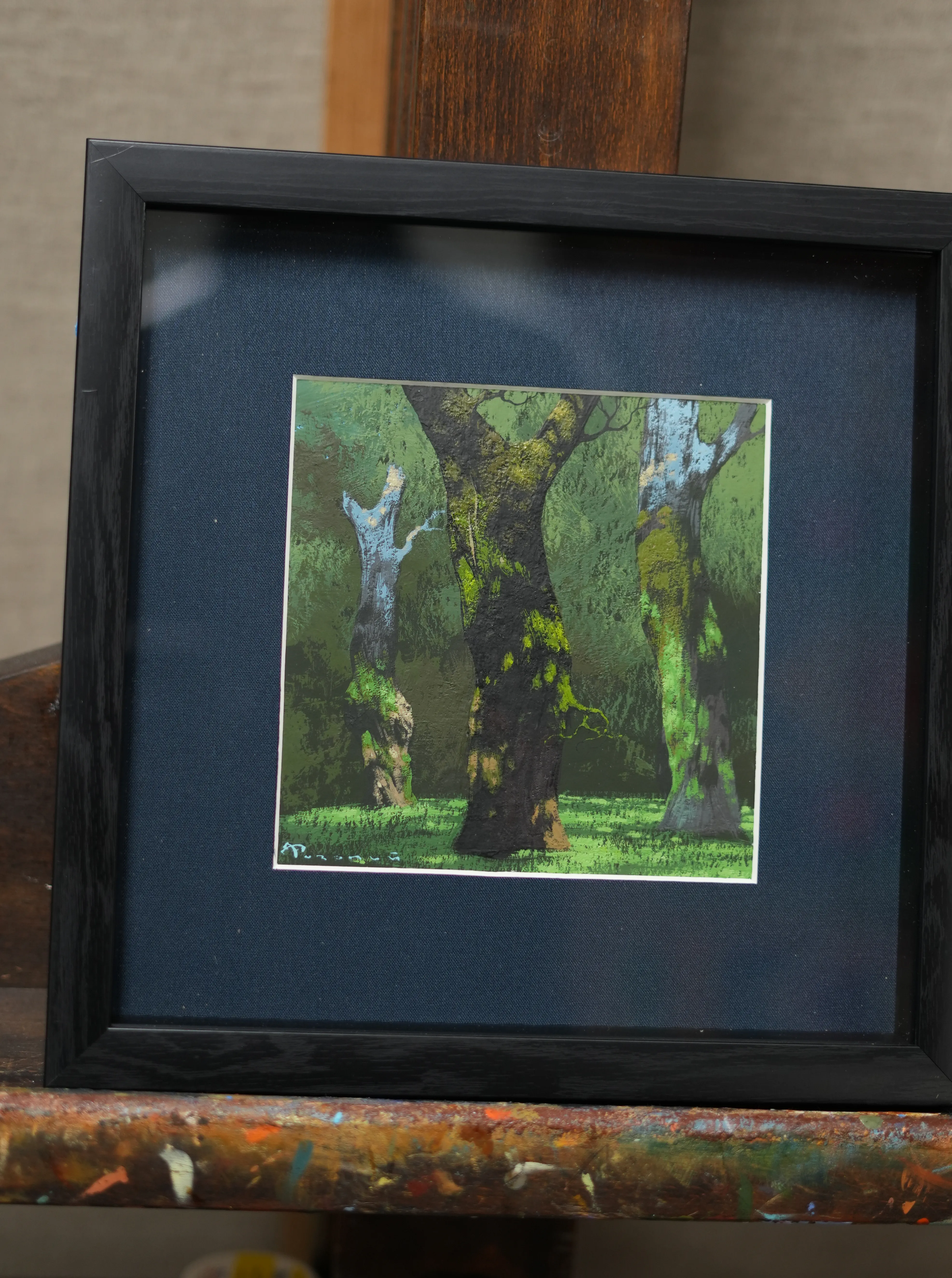 Image of Sketch 218 by Artem Rohovyi, size: 16x16 cm, made of Gouache,paper, Painting medium, from Kharkiv Photo 2 of 3.