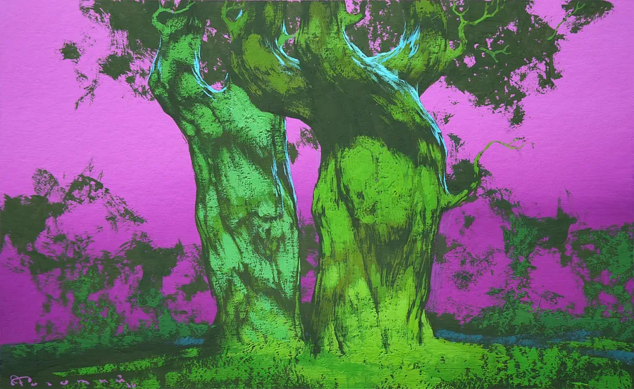 Image of Sketch 225 by Artem Rohovyi, size: 15.5x25 cm , made of Gouache,paper, Painting medium, from Kharkiv, priced at $280